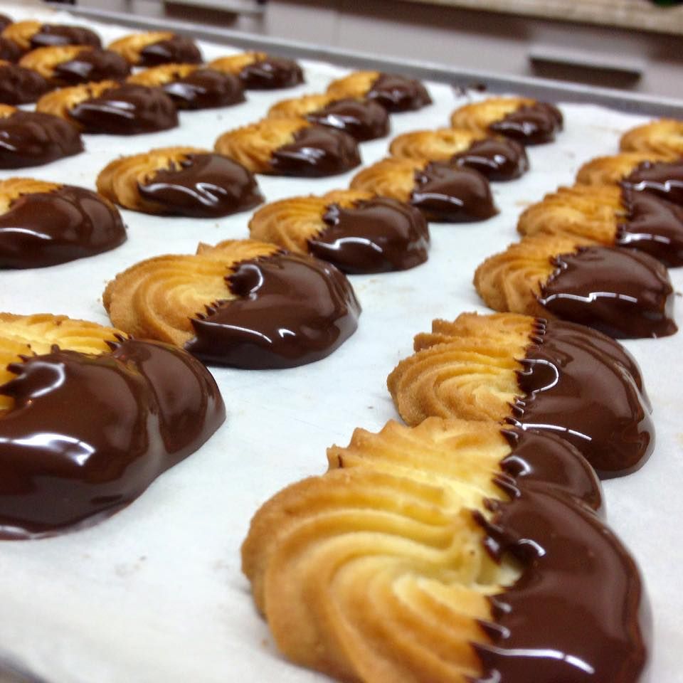 PASTAS DE TÉ DE CHOCOLATE - Mi abuela y sus pasteles