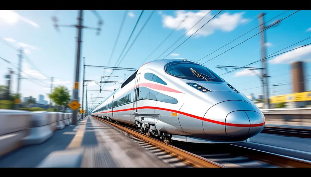 descubre por qué los trenes de alta velocidad no superan los 320 km/h y conoce la sorprendente razón detrás de este límite en la velocidad máxima.