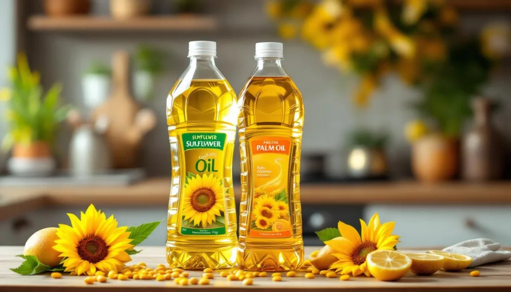 descubre por qué el aceite de girasol que usas diariamente puede ser menos saludable que el aceite de palma y cómo afecta a tu bienestar.