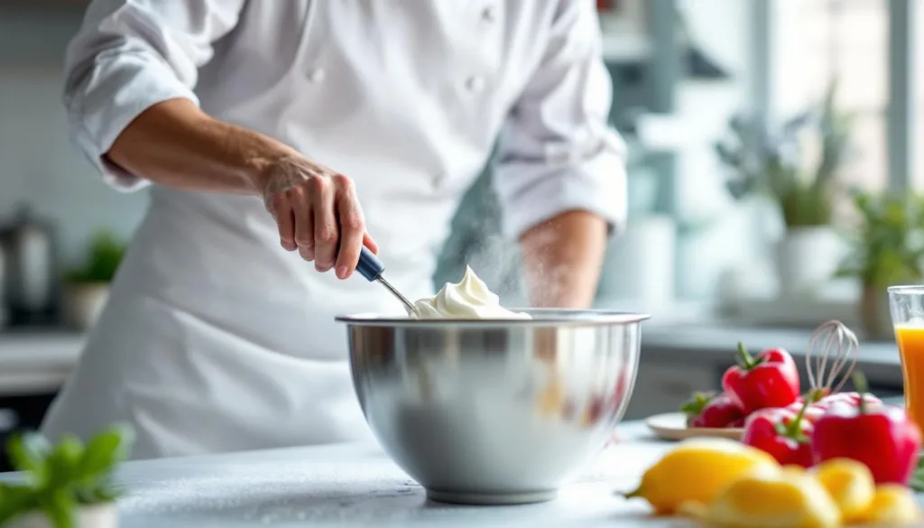 descubre el secreto de un pastelero para montar nata firme en segundos usando un bol frío. ¡consigue resultados perfectos y rápidos en tus postres!