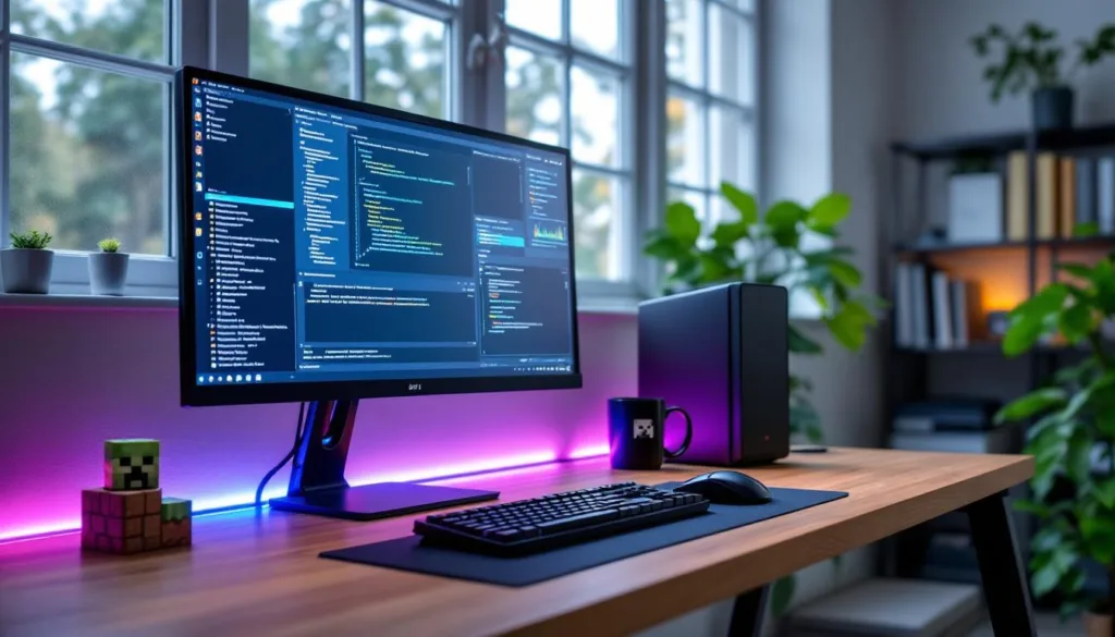 un programador revela los pasos para crear tu propio servidor de minecraft en casa, facilitando una experiencia personalizada y segura para jugar con amigos.